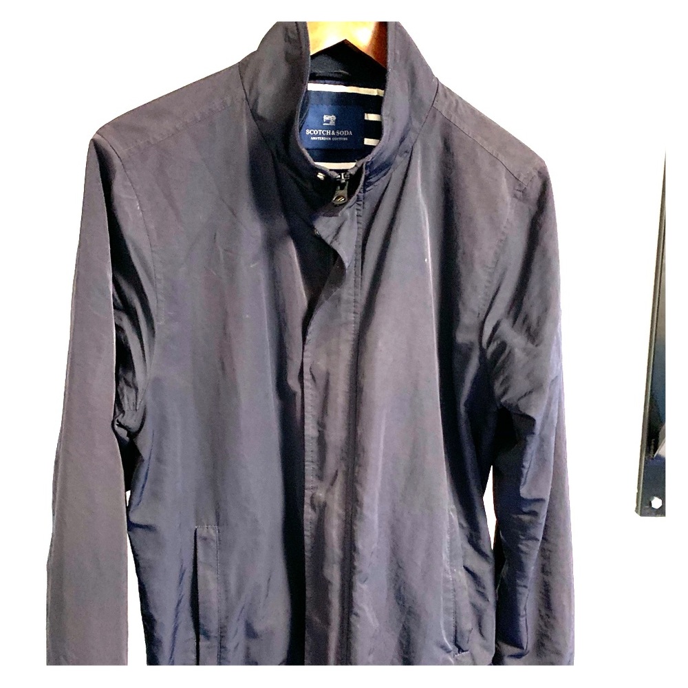 Scotch and Soda Bomber, medium, navy
